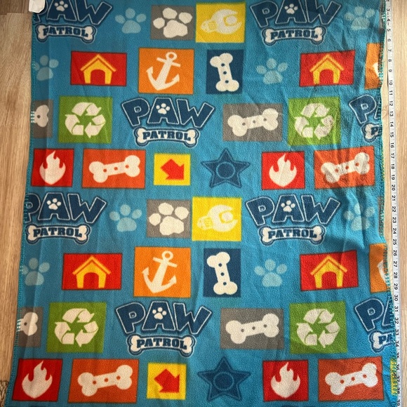 Paw Patrol Other - Nickelodeon PAW Patrol Fleece Blanket Kids Throw 42” x 33” Soft Cozy Blue